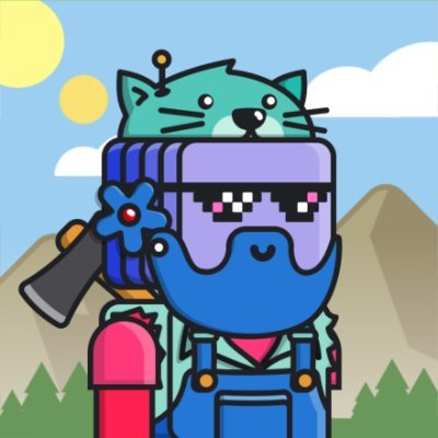 I am the Blue Bearded Boto from the Meowtains of Robotoland