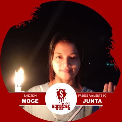 Thinnweniaung2's profile picture. fight for our future. #WhatsHappeningInMyanmar 
Civil doctor from Myanmar.