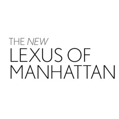Welcome to the official Twitter page for Lexus of Manhattan! 1 (347) 535-3230