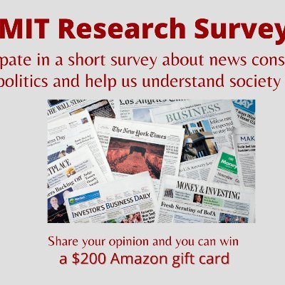 MIT News Consumption Research