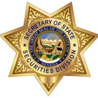 Welcome to the official Twitter account for the Securities Division of the Nevada Secretary of State. Contact: NVSEC@sos.nv.gov or  (702) 486-2440.