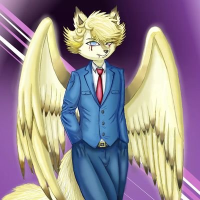 my name is Lord jeromiah, furry artist, business man, playboy. I am a falcon wolf furry, rp and art account