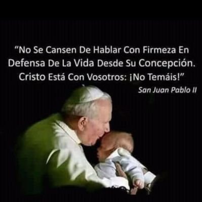 Quiero ganarme el cielo.Amo al Papa Francisco!Mi familia es mi Fuerte.Sufro por Argentina!
Provida.Lo más lindo:la inocencia de los niños.Los bichos me pierden.