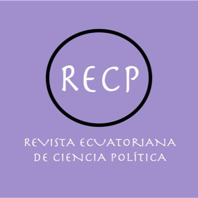 RECP es una publicación académica de naturaleza cuatrimestral, organizada y auspiciada por la Asociación Ecuatoriana de Ciencia Política.