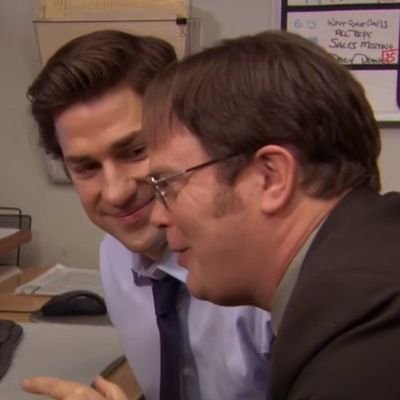 jim & dwight