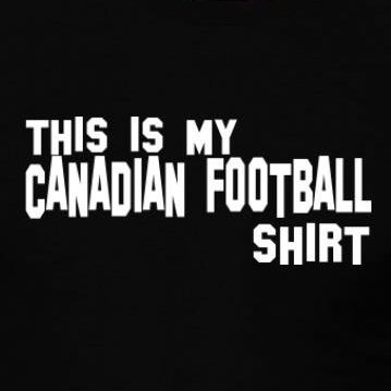 These ARE the shirts you’re looking for. I don’t make them and don’t sell them but I do hunt them down...  #CFL #CFLPA #CFLAA #CFHOF #CanadianFootball