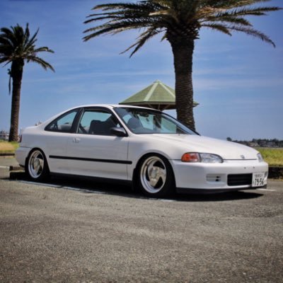06_tomoki's profile picture. civic coupe ej1   3人のパパ