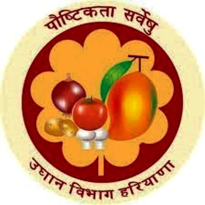 The official Twitter account of #Directorate of #Horticulture,Haryana. It deals with production,& maintenance of fruits,vegetables,flowers,spices,mushrooms etc.