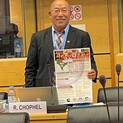 DrChophel's profile picture. Member UN CRC Committee/Director General, SAIEVAC Regional Secretariat