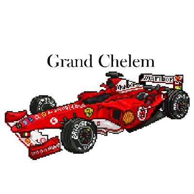 A LGBT couple doing pixel art of F1 cars for living ️🌈