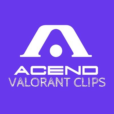 FAN Account dedicated to uploading clips of @AcendClub VALORANT team 💜
