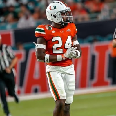 DB @CanesFootball 🧡💚 All Glory To God 🙏🏽 I’m Working !!!!!! @LifeWallet athlete