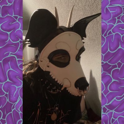 18+ONLY~they/he/it~transmasc nonbinary bi polyam furry femboy~24~kinky sub vers bottom pup~goth pagan/Druid~ancom~audhd mentally ill semi-recovering dr*g addict