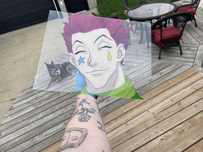 Handpainted Art on Glass ~ Bringing NFTs to Life =)