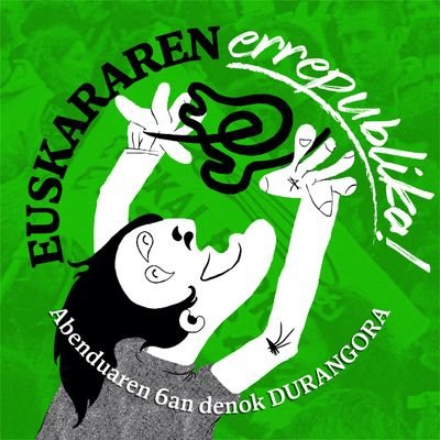 Durangoko Euskal Herrian Euskaraz
#EuskararenErrepublika