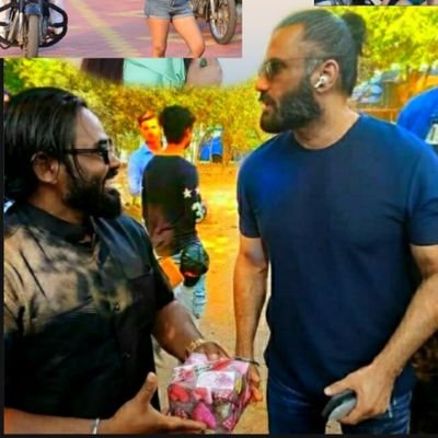 The big fan of @sunielVshetty