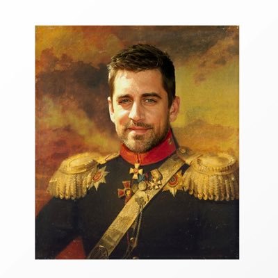 I am Sir Aaron Rodgers captain of the elite Green and Gold squadron of the National Football Allegiance! My unit and I will move quickly through battle!