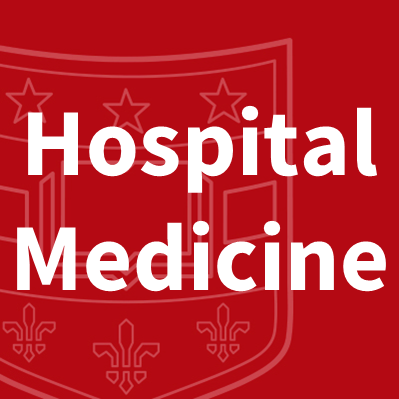 Division of #HospitalMedicine, Washington University in St. Louis.  Providing outstanding #patientcare.