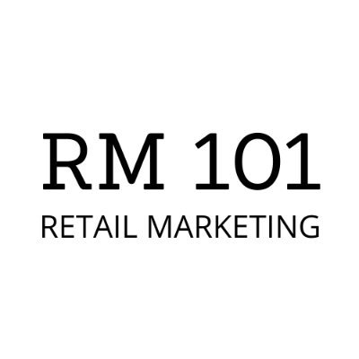 RM 101 is an up-and-coming blog, providing informative and educational content related to the ever-emerging topic of retailing in a marketing context.