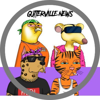 News from the @guttercatgang Gutterverse | Tyger Purrden - Editor in Chief | 50ETH - Sports/Entertainment | Goldie Smoove - Buzz | Roller Goldfinch - Delivery