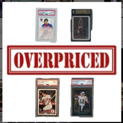 It’s time someone put an end to over priced cards. Why do you y’all post stuff 200% over comps?!