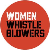 Women Whistleblowers (@womenwhistle) 's Twitter Profile