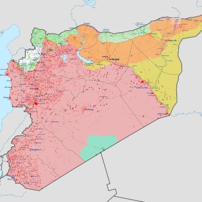 Binaries from the Syrian Civil War