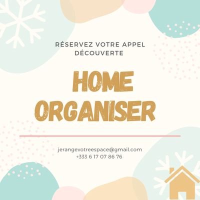 Home organiser 
Entrepreneur