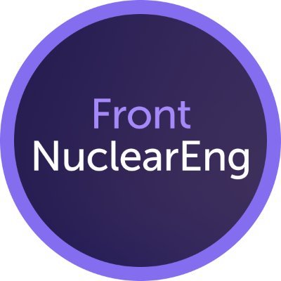 We've moved! Please follow our new account @FrontEng_ for updates on Frontiers in Nuclear Engineering.