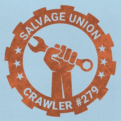 Salvage Union is a post-apocalyptic mech #ttrpg by @leylinepress. You play as a ragtag crew of mech-pilots salvaging to survive.