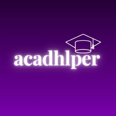 acadhlper's profile picture. College students | ABM Grads with Highest Honors 🎓 | Scholars ♡ | Always open! Send us a dm 💌