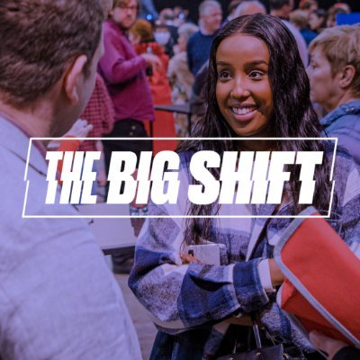 Met The Big shift pakken we samen de uitdagingen van onze samenleving aan. Praat mee, denk mee, doe mee vanaf 23/10

#TheBigShift is een initiatief van Vooruit.