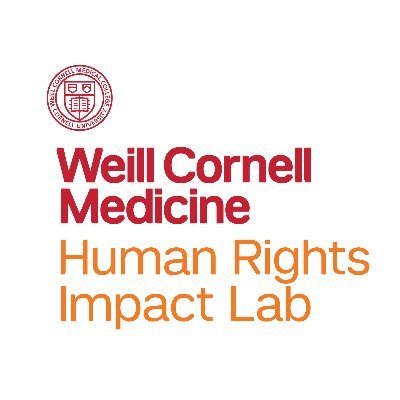 The Human Rights Impact Lab @WeillCornell. Division of @WCMAnesthesia
PIs: @GunishaKaur | @DrRichardBoyer | @Faten_Taki
