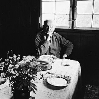 Martin Heidegger. German Philosopher and Professor. Author of Sein und Zeit etc. 1889-1976.