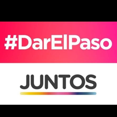 Esta es la hora de levantarse, de recordar quienes somos y de creer en nosotros mismos. Es tiempo de #DarElPaso #Juntos