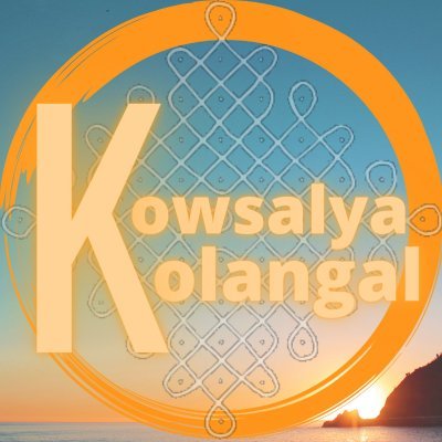 kowsalyakolang1's profile picture. This is Kowsalya & this is the official Twitter handle for Kowsalya Kolangal Youtube channel