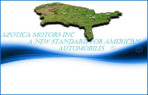 AzoticaMotors's profile picture. Welcome to Azotica Motors, An electric car company that makes automobiles in America, by America, and for America.