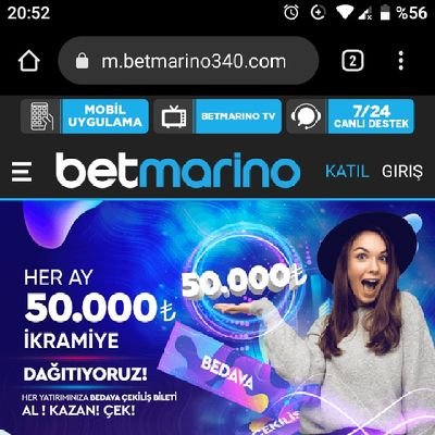 Betmarino bahis sitesi dolandırıcıdır arkadaşlar, sakın paranızı kaptırmayın!!! Önce güven kazanıp sonra paranıza el koyarlar.. https://t.co/HiiINEoj4A