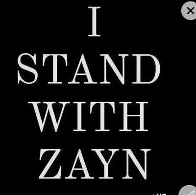 I stand with ZAYN till I'll stop breathing💚💙🇮🇪💛❤️
