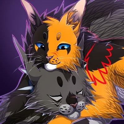 Warrior Cats - Squirrelflight and Ashfur by Techno_Raptor