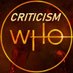 Criticism of Doctor Who without bigotry (@CriticismWho) Twitter profile photo