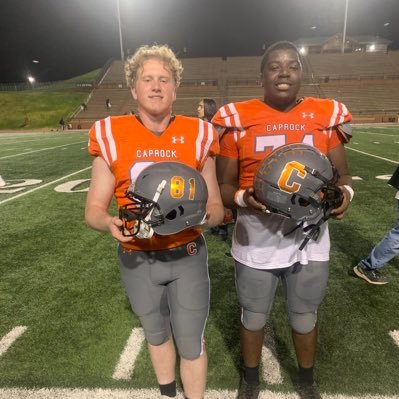 Caprock HS ‘22| Varsity Football/ Defensive Tackle/ Height 5’11 250lbs/GPA 4.0/