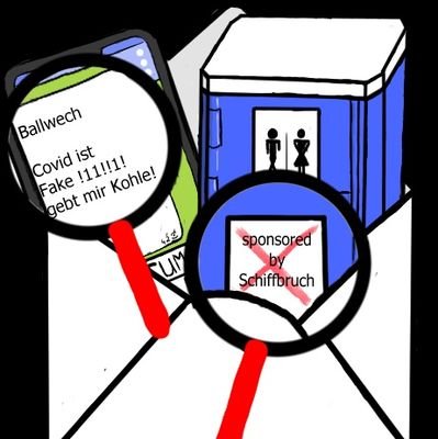 #teamGelbeSchaeufelchenGegenSchwurbler
Kontakt: DM oder qdwatch@proton.me