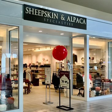We have been in the Alderwood Mall since 2006 servicing our local public with quality Sheepskin footwear and Alpaca clothing from Peru.