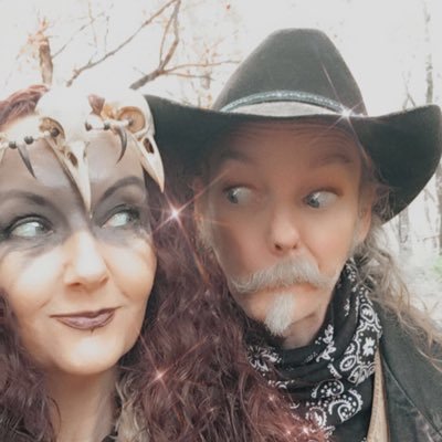 Just a witch and a cowboy, being all magick and shit. Witch has the com. Witchy goodies made by Witches for Witches.
