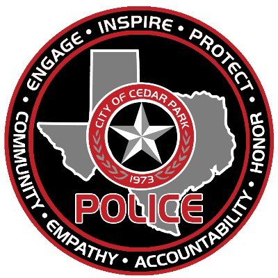 Official Twitter account for Cedar Park PD | Not monitored 24/7 | Emergencies 911 | Non-emergencies (512) 260-4600 | Social Media Terms https://t.co/NfiP916YhW