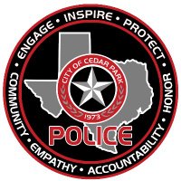 Cedar Park Police (@cedarparkpd) 's Twitter Profile Photo Cedar Park Police (@cedarparkpd) 's Twitter Profile Photo