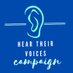 Hear Their Voices Campaign (@hear_theirvoice) Twitter profile photo