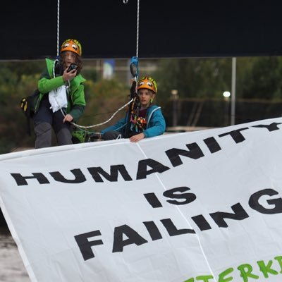 We are 12 and 15 years old. When we’re adults, it’ll be too late to stop the #ClimateCrisis. That’s why we’re the Climbing Kids. #FridaysForFuture