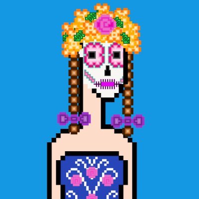 Crypto Catrina es una colección de 10 #NFTs #DiaDeMuertos.

Crypto Catrina collection of only 10 #NFTs.

@NEARProtocol

by @danieliniguezv